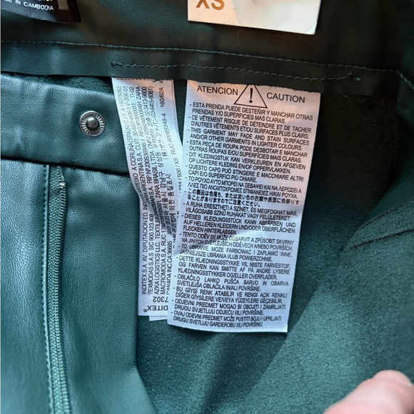 Zara Teal Skinny Pants - Picture 6 of 11